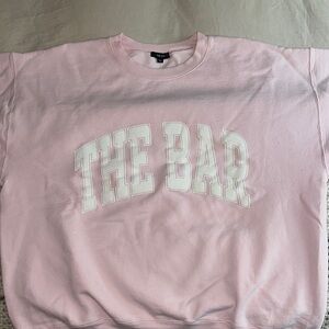 Pink 'The Bar' Sweatshirt